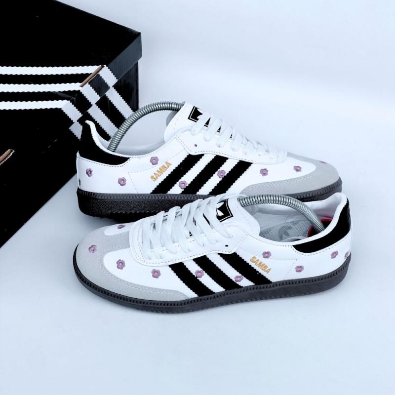 Samba Beyaz Çiçekli