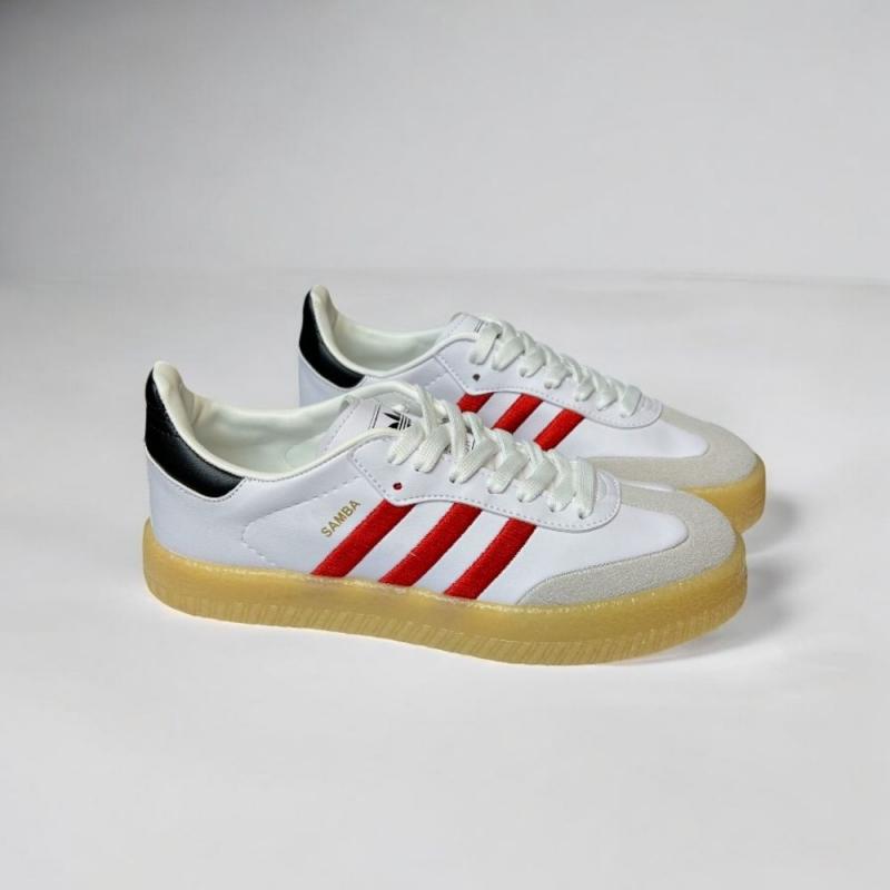 Adidas Sambi Beyaz Kırmızı