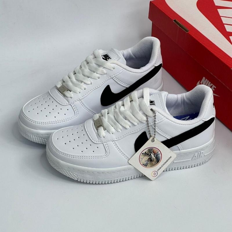 Air Force Kısa Beyaz Siyah