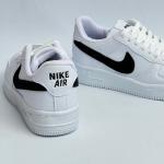 Air Force Kısa Beyaz Siyah