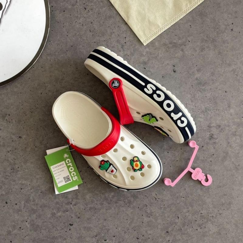 Crocs Bone Krem Kırmızı