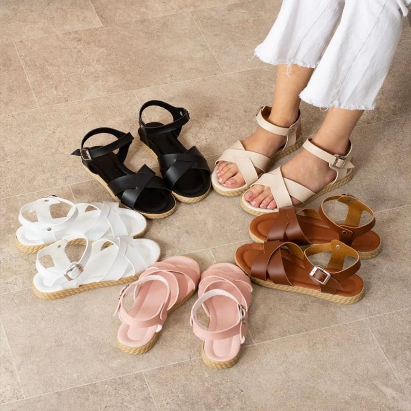 Bağlamalı Sandalet Siyah